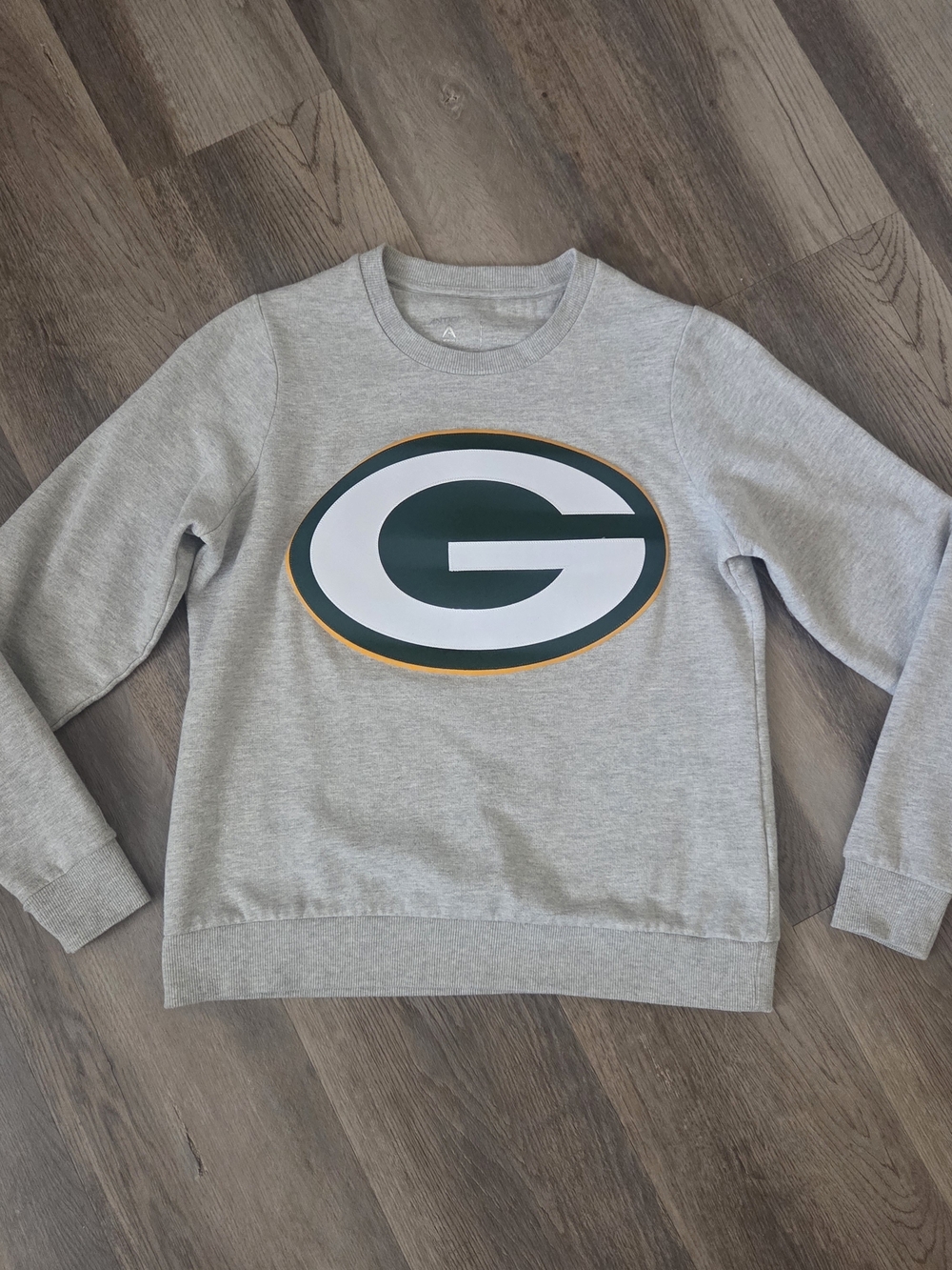 NFL Green Bay Packers Women's Antigua Full Front Victory Crewneck Sweater Sz S
